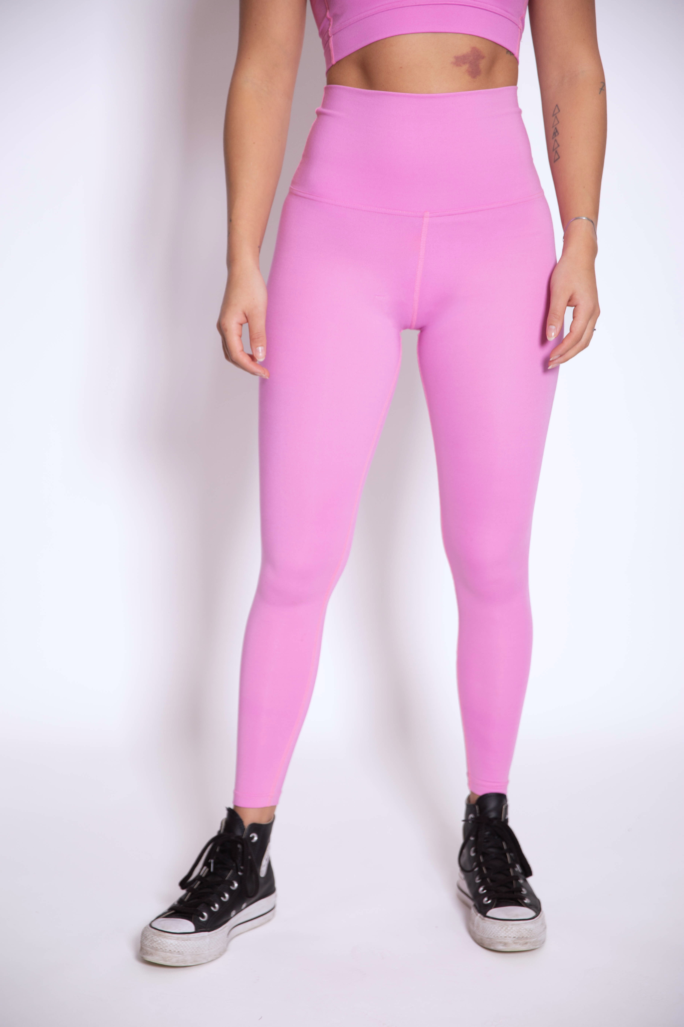 Legging Neon Pink Trendy 80s